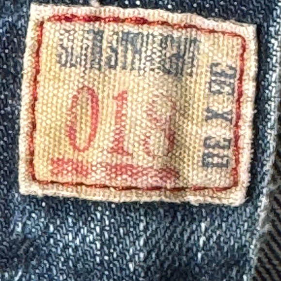 Ralph Lauren Jeans‎ Mens 36x30 (Actual 38x31) Blue Slim Straight 018 - Picture 14 of 15